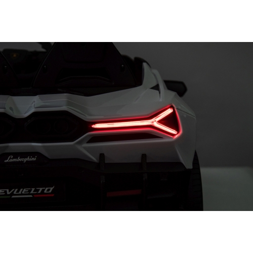 Auto na akumulator dla dzieci Lamborghini Revuelto XL Biały A500.BIA